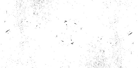Abstract dirt texture seamless pattern   blot spray of black drops of ink isolated on white background.