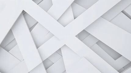 Abstract white background with multiple strips of varying sizes and shapes.

White backdrop adorned with multiple strips of different sizes and shapes.