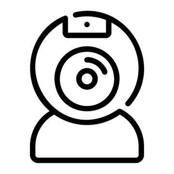 recommend clip art: b cam line icon