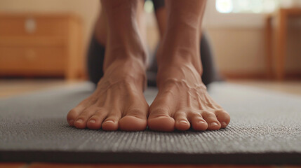 Perfecting Downward Dog: A Focused Feet Alignment