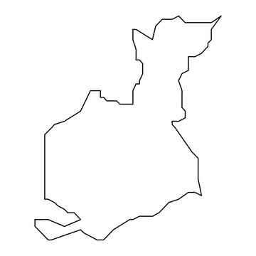 Guayama map, administrative division of Puerto Rico. Vector illustration.