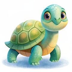 Fototapeta premium turtle with a smile