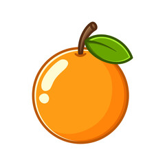 fresh orange illustration © Rahmatullah