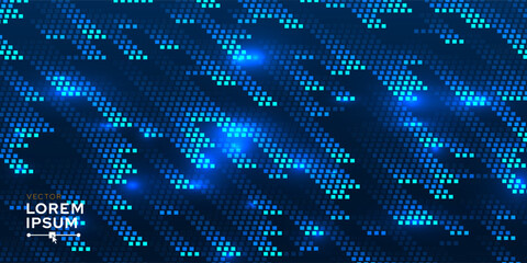 Abstract Digital Color Moving Lines Business or Science Background. Medical Research or Tech Innovation Online Webinar Presentation Event. Conference or Forum Vector Illustration Backdrop.