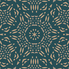 Ornamental Abstract Seamless Pattern Background