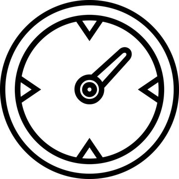 recommend clip art: Dashboard vector icon in outline style 