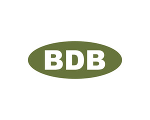 BDB logo design vector template. BDB logo design.