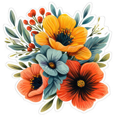 Flower Isolated on white background