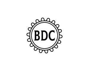 BDC Logo design vector template. BDC Logo design.