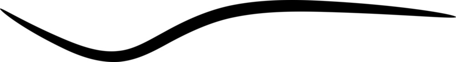 Swoosh Doodle Illustration 