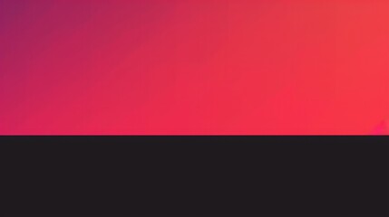 Fototapeta premium a 2D rectangle filled only with gradient red, magenta, and black colors, organic subtle fill, minimalistic