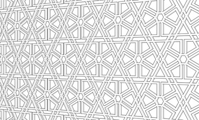  decorative grid abstract ornament 3d illustration