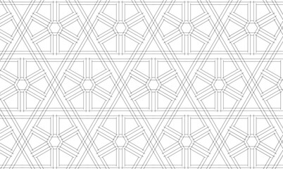  decorative grid abstract ornament 3d illustration