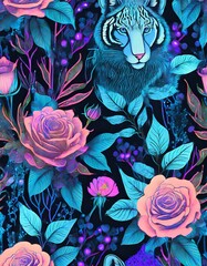 seamless floral pattern