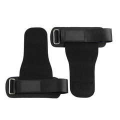 Bodybuildinghandschuhe für Gewichtheben & Fitness aus Kunstleder auf weiße Hintergrund