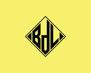 BDL logo design vector template. BDL logo design.