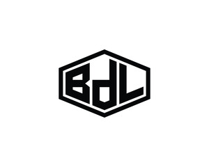 BDL logo design vector template. BDL logo design.