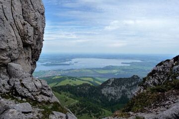 Fototapeta premium Lake Chiemsee in Bavaria, Germany