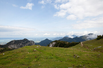 Kampenwand mountain tour in Bavaria, Germany