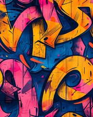 graffiti abstract background