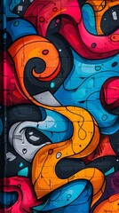 graffiti abstract background