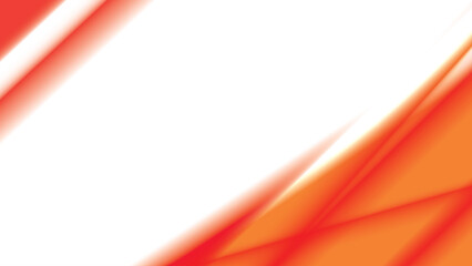 Abstract  white and orange color, modern design stripes background with geometric shape. Vector illustration.