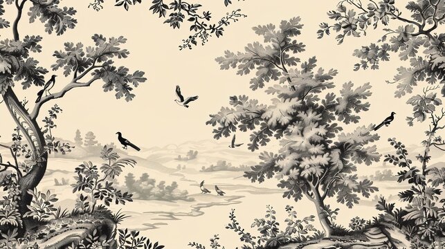 Toilet patten wallpaper