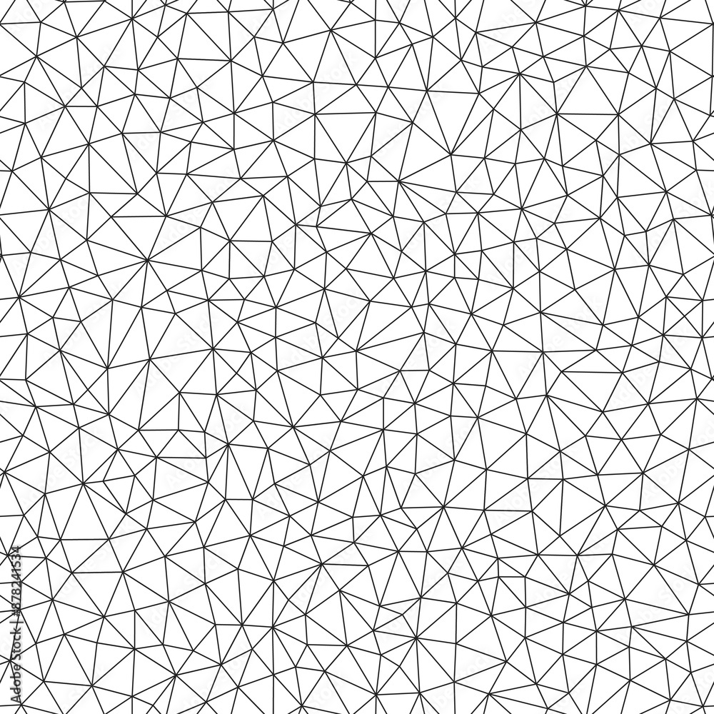 Poster minimal geometric background. tiny triangles size. light lines weight. repeatable pattern. seamless 