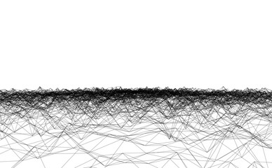 Architectural drawing. Geometric background