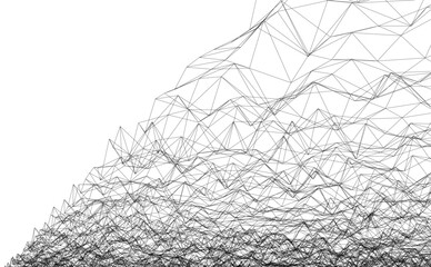 Architectural drawing. Geometric background