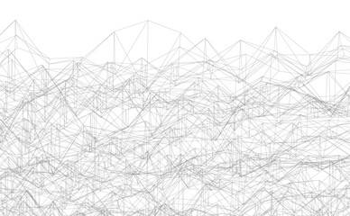 Architectural drawing. Geometric background