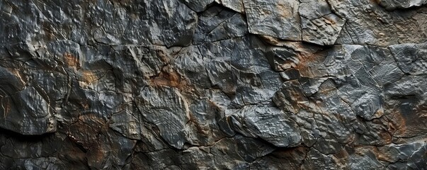 Fototapeta premium Rough stone texture with natural imperfections, 4K hyperrealistic photo