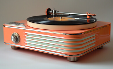 Vinyl record player