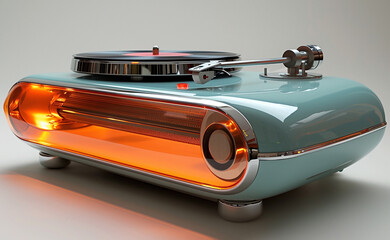 Vinyl record player