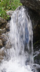 Mountain hill landscape view 