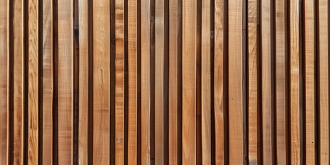 A detail of a wooden wall with linear relief and texture