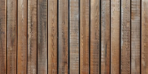 A detail of a wooden wall with linear relief and texture