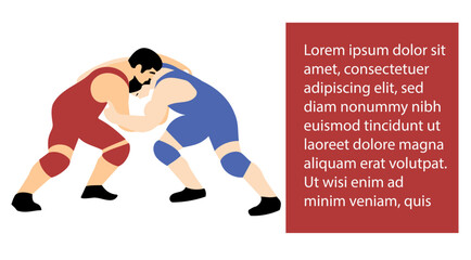 Traditional Turkish Wrestlers Engaged in Combat