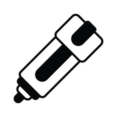 Take a look at this pixel perfect icon of correction pen, ready to use vector