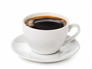 Obraz premium Classic Cup of Black Coffee