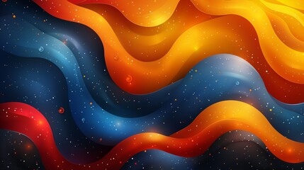 Abstract shapes backgrounds with dynamic compositions and vibrant colors create a modern and artistic look perfect for contemporary and creative designs Background Illustration, Bright color tones, ,