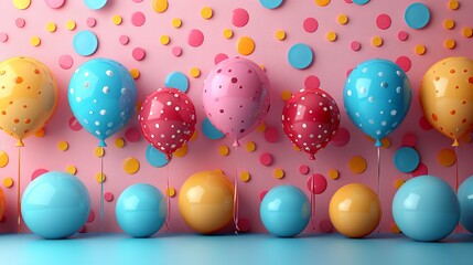 Festive backgrounds with bright colors and celebratory motifs bring joy to any project ideal for party and celebration designs Background Illustration, Bright color tones, , Minimalism,