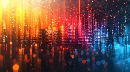 Halftone backgrounds with dotted patterns and varying shades create a retro and graphic look ideal for modern and eye-catching designs Background Illustration, Bright color tones, , Minimalism,