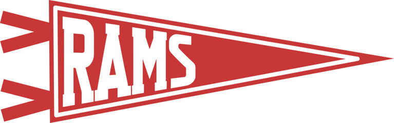 Rams - Sports Team Graphic 