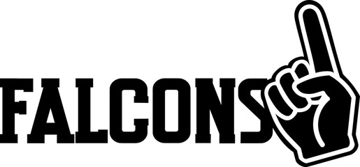 Falcons Sports Style Graphic