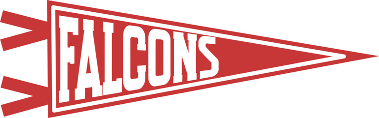 Falcons Sports Style Graphic