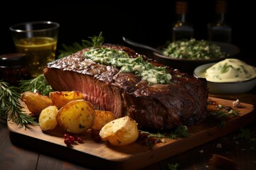 Gourmet Beef Steak with Balsamic Reduction