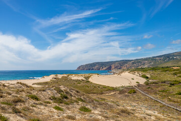 Praia do Guincho em Cascais Portugal