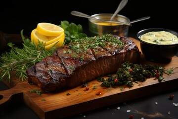 Gourmet Beef Steak with Balsamic Reduction