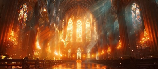 Golden Cathedral Interior